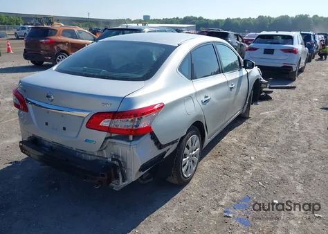 2014 Nissan Sentra Sv from USA, damaged, VIN 1N4AB7AP7EN851411